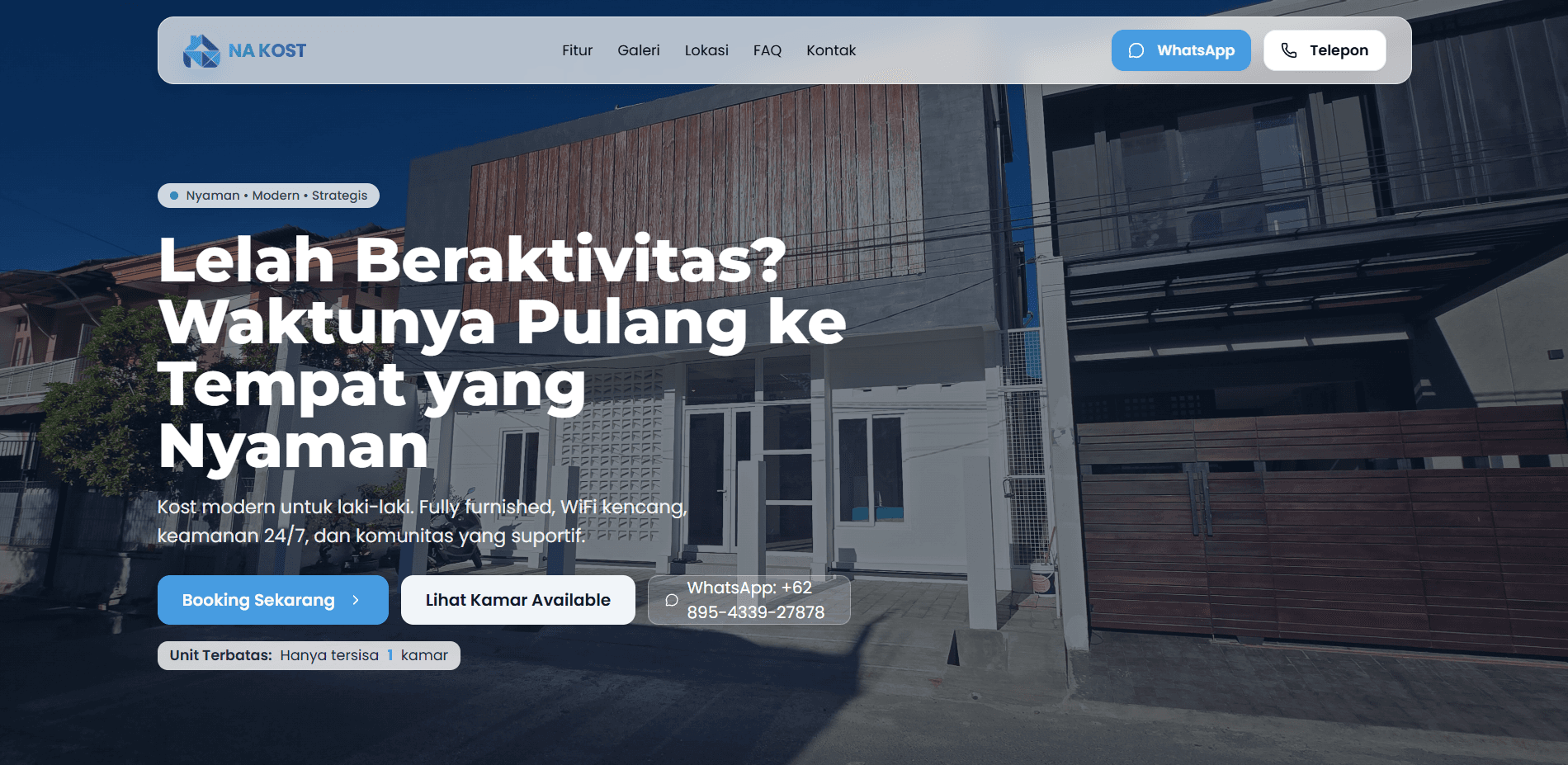 Website Kosan (Na Kost) - Image 1